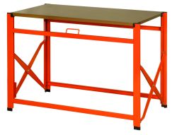 Bahco 1495FWB120TD MDF & Galvanized top foldable workbench