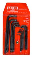 Bahco 1995TORX/13T Offset Screwdriver Set, 13-Piece, Black Finish, Tx