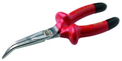 Bahco 2427V-200 Snipe Nose Pliers, Chrome, Insulated, 60° Angle, 200mm