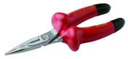 Bahco 2430V-200 Snipe Nose Pliers, Chrome, Insulated, 200mm