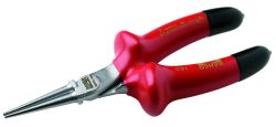 Bahco 2521V-160 Round Nose Pliers, Chrome, Insulated, 160mm