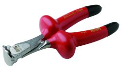 Bahco 527V-200 End Cutting Pliers, Chrome, Insulated, 200mm