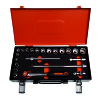 Bahco 7422MBR 3/8 Socket Set