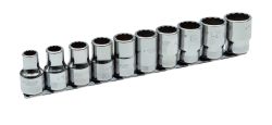 Bahco 7810MB 1/2 Socket Set mm On Rails