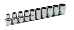 Bahco 7810MH 1/2 Socket Set mm On Rails