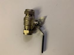 Valve 22mm Compression Ends