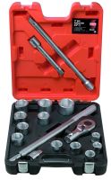 Bahco SLX 17 Socket Set 3/4", 17-Piece