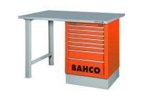 Bahco c75 workbench with steel top 6 drawers