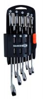 Bahco 111M/SH8 Combination Wrench Set, 8-Piece, In Plastic Holder, 8-22mm|Combination Wrench Set, 8-Piece