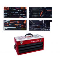 Bahco 1483KHD3RB-FF4 Metal case 1483KHD3RB with 142 tools