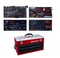 Bahco 1483KHD3RB-FF5 Metal case 1483KHD3RB with 142 tools