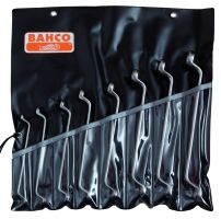 Bahco 2M/8T Double Ring-End Wrench Set, 8-Piece