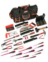 Bahco 4750FB2-19TS001 Bag 4750FB2-19A with 61 tools for maintenance