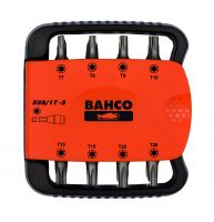 Bahco 59S/17-2 17pcs bits set for TORX® screws and bit holder
