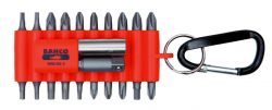 Bahco 59S/22-1 22pcs bits set for Slotted, Phillips, Pozidriv, TORX® screws, bit holder and socket adaptor 1/4"