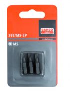 Bahco 59S/M8-3P Bit for XZN head screws, 25mm, in blister pack of 3 pcs