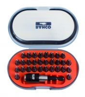 Bahco 60T/31-1 31pcs Torsion bits set for Slotted, Phillips, Pozidriv,Torx®, Hexagon screws and bit holder