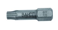 Bahco 60T/T40 Torsion bit for TORX® head screws, 25mm, in plastic box of 10pcs