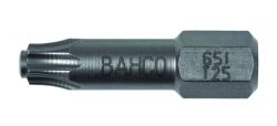 Bahco 65I/T25 Stainless steel bit for TORX® head screws, 25mm, in plastic box of 5 pcs