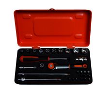 Bahco 6729MHR 1/4 Socket Set With Bits