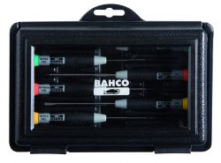 Bahco 706-4 Precision Screwdriver Set, 7-Piece, Slot+Ph+Pz