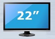 22 Widescreen Lcd/led Monitor