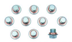 Bahco BOD102NWS Oil drain plugs and washer set - 10 Nuts And 20 Washers