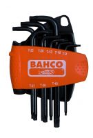 Bahco BE-9575 Offset TORX ® key set, black, 8pcs