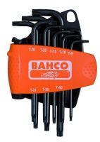 Bahco BE-9585 offset TORX® key set + mag black 8pcs