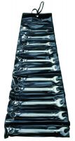Bahco 1952Z/11T Offset Combination Wrench Set, 11-Piece In Plastic Pouch