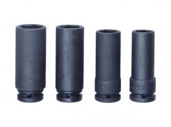 Bahco K7806M/S4 Impact Socket Set 1/2", Long, 17-24mm