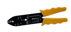Bahco CR B 01 Pliers for crimping, cutting and stripping - Terminal Plier Yellow 220 mm