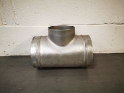 T Piece For Ducting 200x160mm