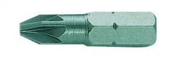 Bahco 59S/PZ4 Bit for Pozidriv head screws, 25mm, in plastic box of 10pcs