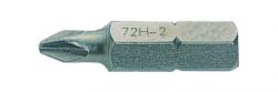 Bahco 70S/PH2 Bit for slotted head screws,PHILLIPS® screws, in plastic box of 5 pcs