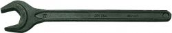 Bahco 894M-75 Single Open-End Wrench, Black Finish, 15° Angle, 75mm Af