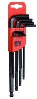 Bahco BE-9770 Offset Screwdriver Set, 9-Piece, Hex., Ball-Ended, Black Finish