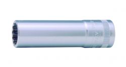 Bahco A7402DM-18 Deep length sockets 3/8", 12-Point, Long, 18mm Af