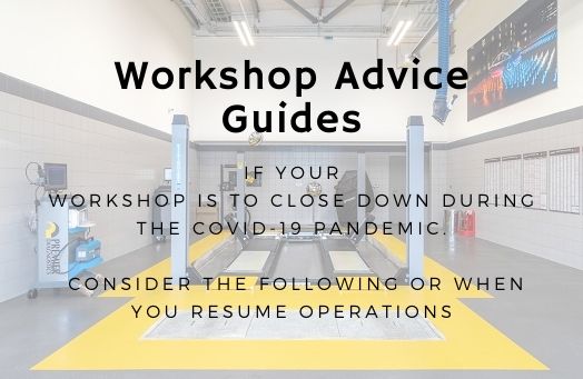 Garage Workshop Shut Down Advice | Covid-19